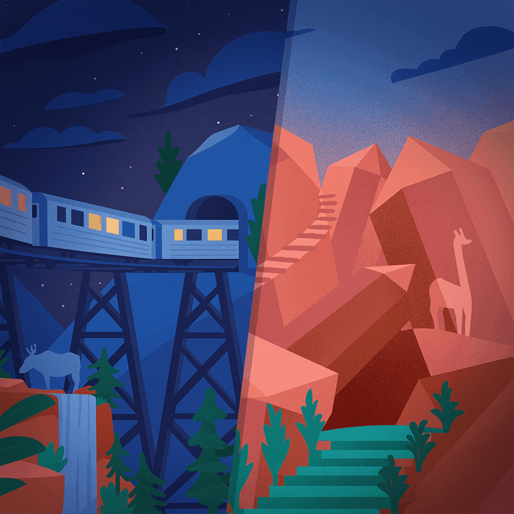 Ride to Crystal Peak Mountain